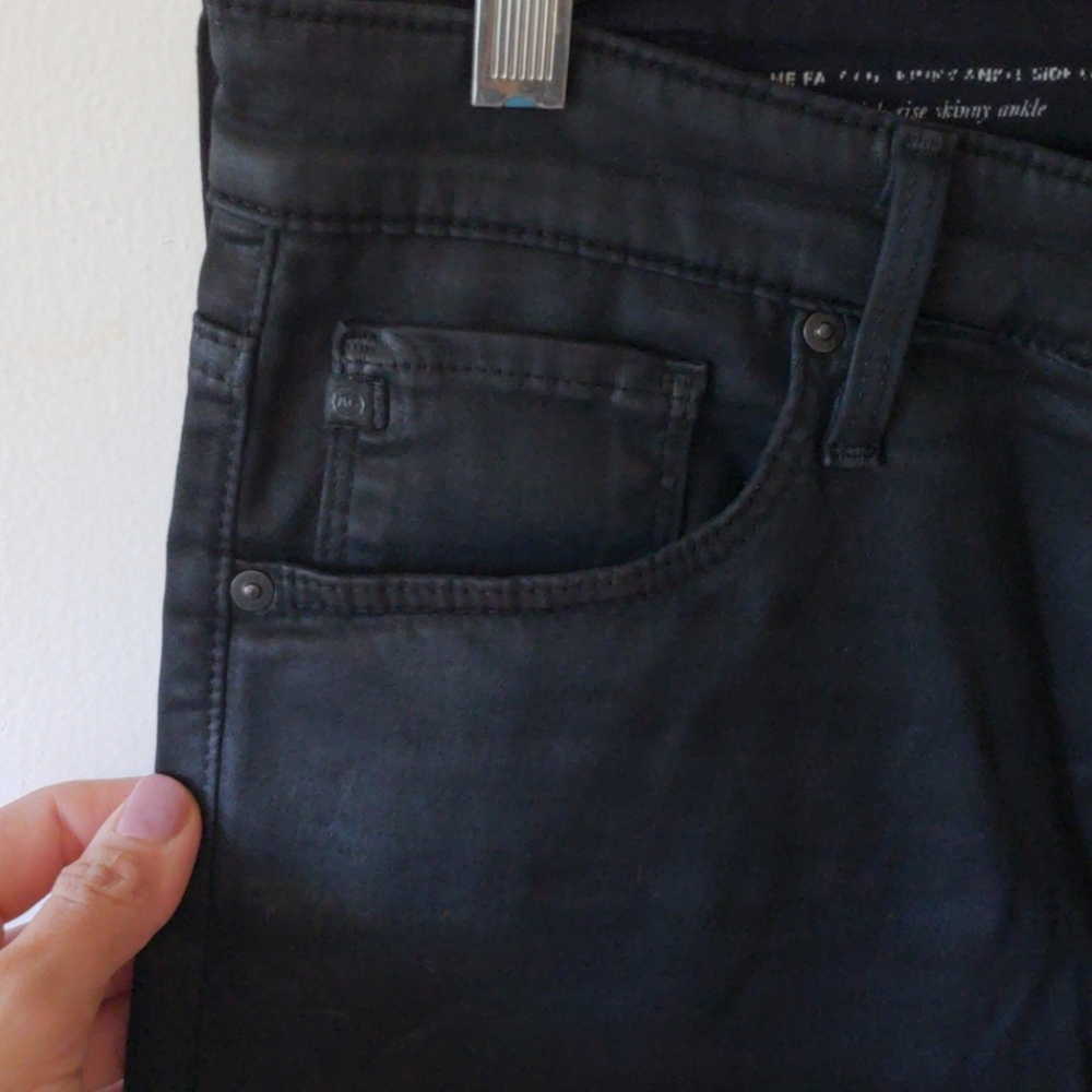 AG Leatherette Jeans
